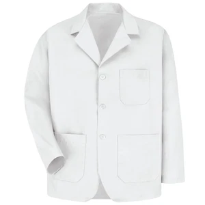 Red Kap Men's Lapel Counter Coat - Picture 1 of 13
