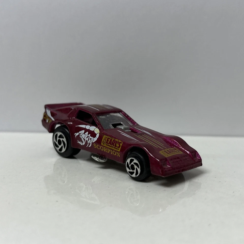 Rare 1/64 Scale Zee Purple Earl’s Scorpion Dodge Charger Funny Car P393 Loose — 第 1/4 张图片