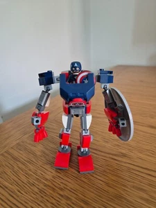 LEGO Marvel Set Number 76168 Captain America Mech Armour 100% Complete - Picture 1 of 7