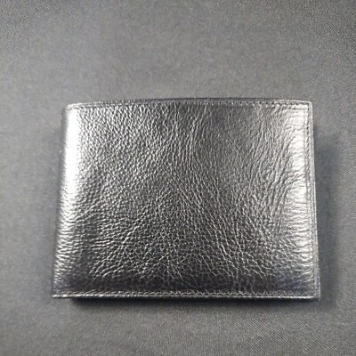 Dopp Genuine Leather Billfold Wallet Black Bi-fold - Image 1 of 4