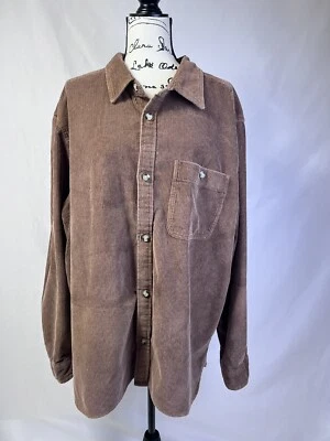 Urban Outfitters Botton Down Long Sleeve  Brown Corduroy Men’s XL NWT - Image 1 of 4