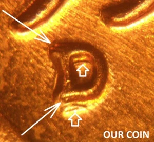 1958-D/D/D Repunched Mintmark RPM # 1 Lincoln Cent - Brilliant Uncirculated - Picture 1 of 6