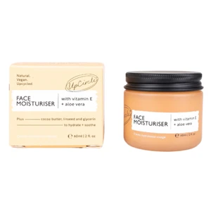 UpCircle Natural Vegan Face Moisturiser With Vit E and Aloe Vera 60 ml - Picture 1 of 2