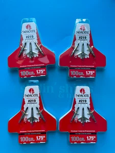 4 packages Swhacker CROSSBOW #219 Expandable 100 grain Archery Broadhead - Picture 1 of 3