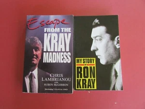 My Story by Ron Kray + Escape: From the Kray Madness - Chris Lambrianou - Picture 1 of 9