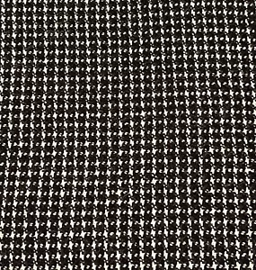 Black Beige Wool Fabric 60” Width Sold By The Yard - Picture 1 of 3