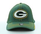 OTS Green Bay Packers Adult Hat, NFL Clincher Ball Cap with Logo, L-X