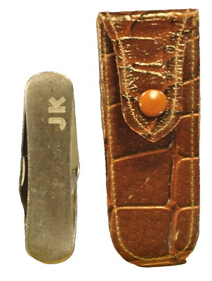 "EKA"  Vintage Rare  Swedish  c.1961's   Chrome  handles  Folding  Pocket  Knife - Image 1 of 4