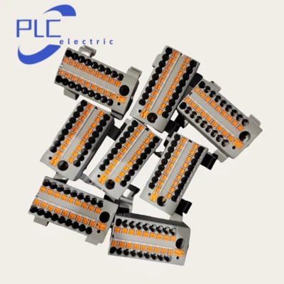 3273132 PTFIX 6X2.5-NS35A GY 10PCS NEW Phoenix Wiring Board 690V 24A Gray - Image 1 of 2