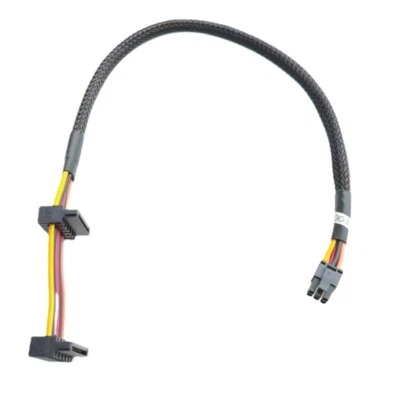 6Pin To 2 SATA Power Cable for DELL Vostro 3650 3653 3655 V3668 3268 3660 3250 - Image 1 of 3