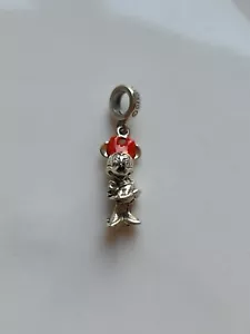 Chamilia sterling silver 925 Minnie mouse figure bracelet charm - Picture 1 of 2