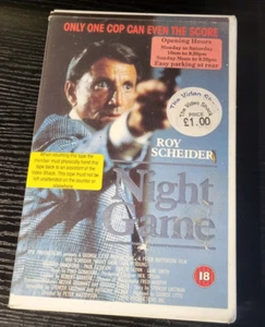 Night Game - Roy Scheider - VHS Ex-rental - Picture 1 of 2