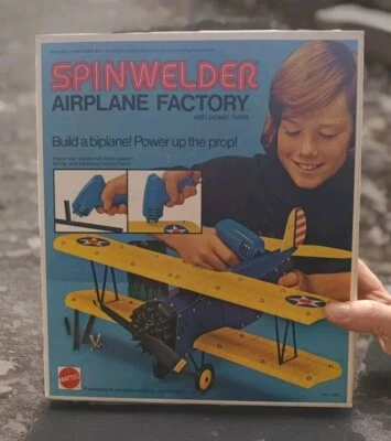 Spinwelder Airplane Factory, Mattel, 1974 Foto 1 de 4