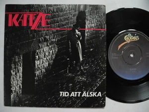 KATZE Tid Att Älska 7" single 1982 Sweden EX minimal synth new romantic - Imagen 1 de 2