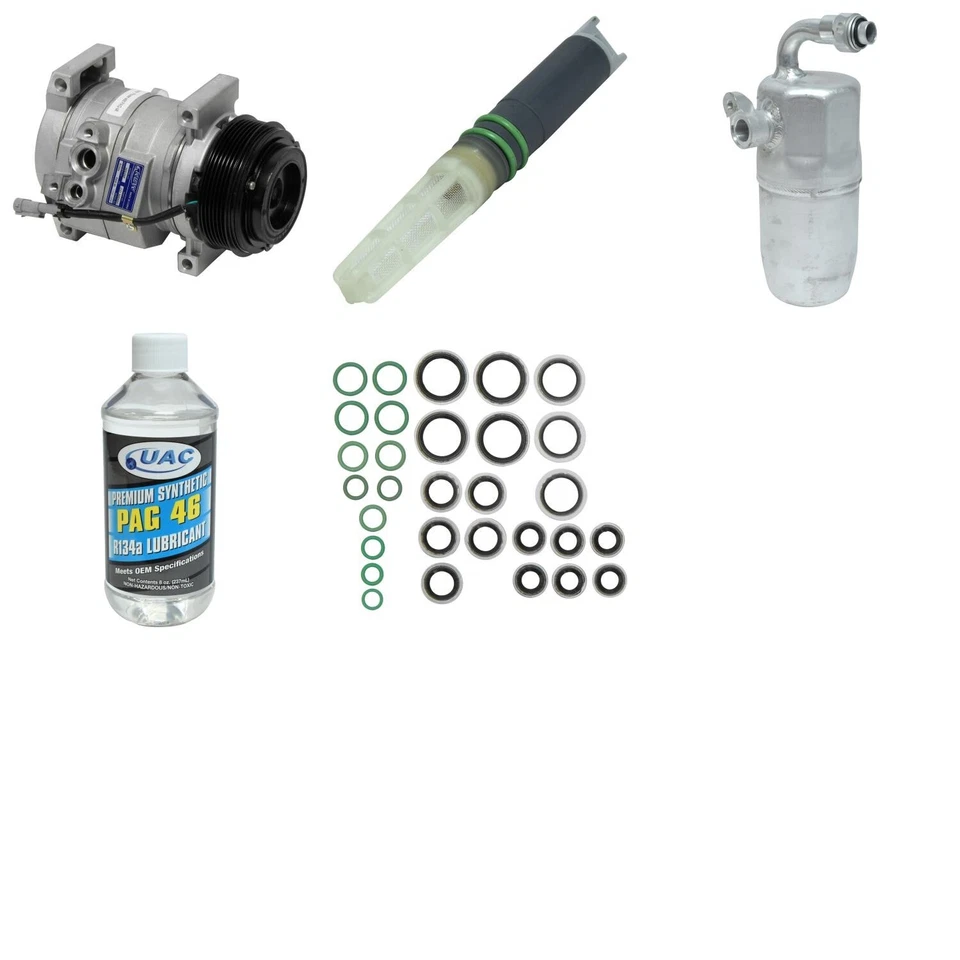 Kit de compresor de aire acondicionado UAC para GMC Sierra 1500 Classic 2007 4,3 L V6 GAS Foto 1 de 1