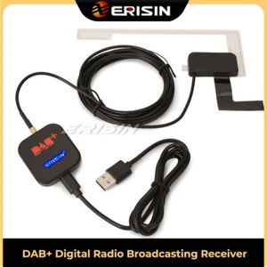 Erisin Digitalradio Antenne DAB+ verstärkte Antenne für Android Autoradio ES384 - Bild 1 von 8