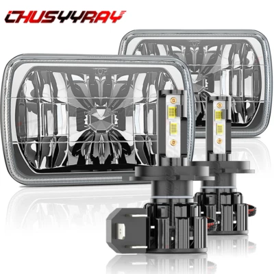 5x7 7x6 LED Headlights Hi-LO Beam Fit Peterbilt 365 367 2008 2009-2017 Truck - Image 1 of 4