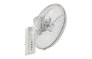 Wall Fan with Remote Control Grey Hound With Oscillation Pale Grey - Picture 1 of 4