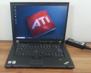 Lenovo Thinkpad T500 T9600 2x2,8GHz 8GB ATi Radeon HD 3650 Win 10 Pro SSD WSXGA+ - Bild 1 von 8