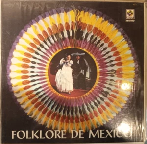 FOLKLORE DE MEXICO. FEAT. MARIACHI MEXICO, MEXICAN TRIPLE LP, GATEFOLD - Picture 1 of 8