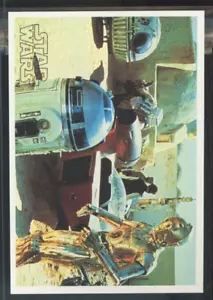 R2-D2 C-3PO 1977 Topps Yamakatsu Star Wars Large The Droids Are Reunited C9 - Picture 1 of 2