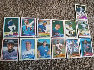1989 Topps Baseball Cards Lot - Picture 1 of 1