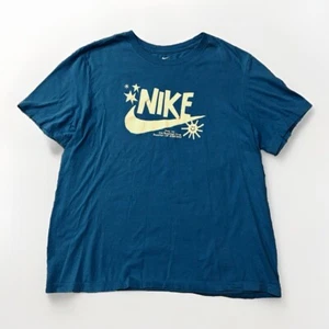 VINTAGE NIKE SPORTSWEAR "Smiley Face Statement Tee” - Picture 1 of 3