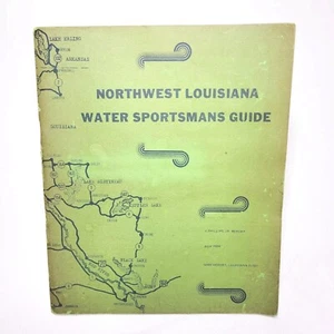 Northwest Louisiana Water Sportsman's Guide Taschenbuch Angeln Bootfahren Führer - Bild 1 von 14