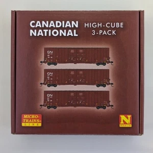 Micro-Trains 99301870 Scala N Canadian National Hi-Cube confezione da 3 - Foto 1 di 2
