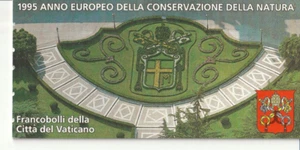 VATICANO 1995, European nature, gardens Booklet - Zdjęcie 1 z 2