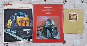 Three 1981 Fundimensions Lionel Trains Catalogs / Brochures - Picture 1 of 3