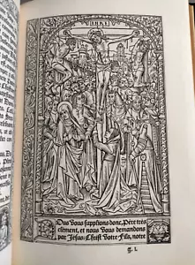 1498 BOOK OF HOURS USE OF ROME -Splendid Anastatic Made in 1890- AMAZING BINDING - Foto 1 di 23