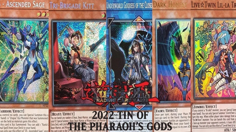 Yugioh Tin of the Pharaoh's Gods MP22 Prismatic Secret Ultra Rare 1st MINT 10 - Bild 1 von 1