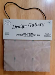 VTG Design Galley Fabric Sample Book Decorators Collection 55 Swatches 4"x3.5" - Picture 1 of 23