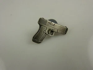 hat or tie pin glock gun antique silvertone - Picture 1 of 5