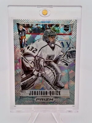 2012-13 Panini Rookie Anthology Prizm - Jonathan Quick - Cracked Ice - Image 1 of 2