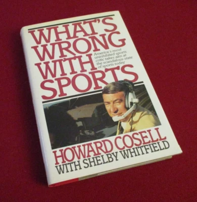 SIGNED (Inscribed) What's Wrong with Sports by Howard Cosell (1991) First Print - Image 1 of 3