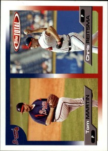 2005 Topps Total Atlanta Braves Baseball Card #624 T.Martin/C.Reitsma