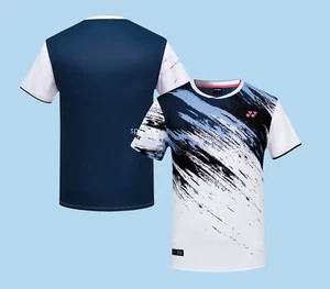 YONEX 25S/S Men's Badminton T-Shirts Sports Training Top Tee Navy NWT 251TS031M - Picture 1 of 7