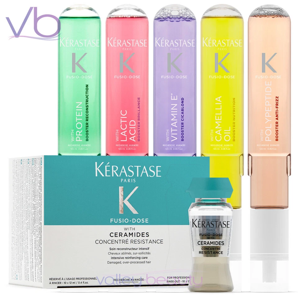 KERASTASE Fusio Dose Treatment Resistance Concentre + Booster, Full Set | NEW - Image 1 of 1