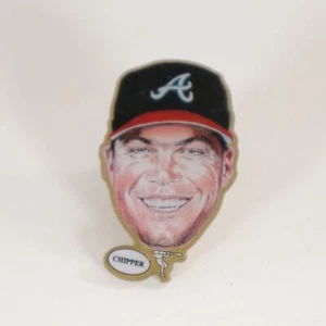 Atlanta Braves Chipper Jones Lapel Pin 1999 Pinheads 1st Series MLB Baseball - Picture 1 of 3
