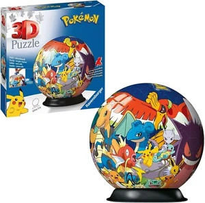 Pokemon 3D Jigsaw Puzzle Ball 72 Pieces No Glue Required Gift For Boys And Girls - Picture 1 of 8