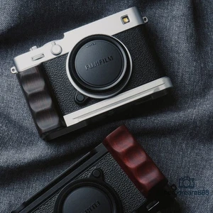 Holz Metall Befestigung Griff Flanell Basis für Fujifilm X-E5 XE5 Kamerabasis Neu - Bild 1 von 30