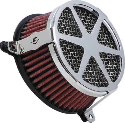 Kit de filtro de aire COBRA 606-0100-04-SB - cromo 16-17 Harley Breakout FXSB Foto 1 de 2