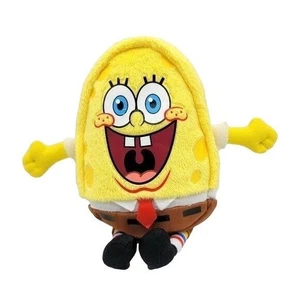 Nickelodeon Spongebob Schwammkopf Plüsch gelb 8 Zoll oval geformte schlappe Beine lachen - Bild 1 von 7