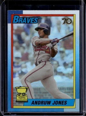 Topps All-Star Rookie Cup 2021 Andruw Jones #5a Braves Foto 1 de 2