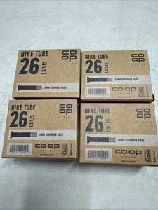 Co-op Cycles Mountain Bike Inner Tube 26" x 1.5"-1.75", 35mm Schrader 4-pack - Picture 1 of 2