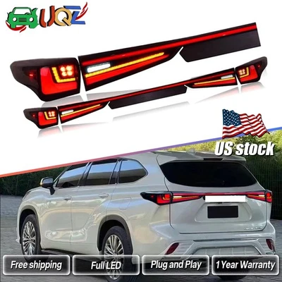 Upgrade For Toyota Highlander 2022-2024 LED Taillights DRL Projector Tail Lamps — 第 1/4 张图片