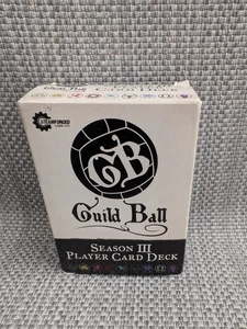 Steamforged Games Guild Ball Season III Player Card Deck New Sealed Boxed  - Bild 1 von 2