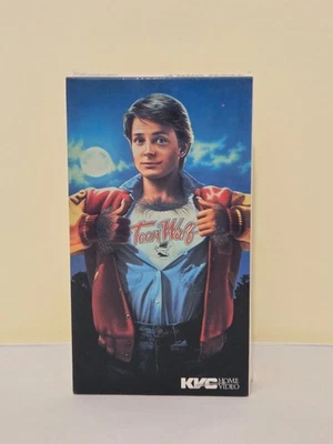 Teen Wolf VHS. Used. Michael J Fox. 1985. KVC Home Video. - Image 1 of 4